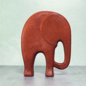 Elefante Plano 22 cm.